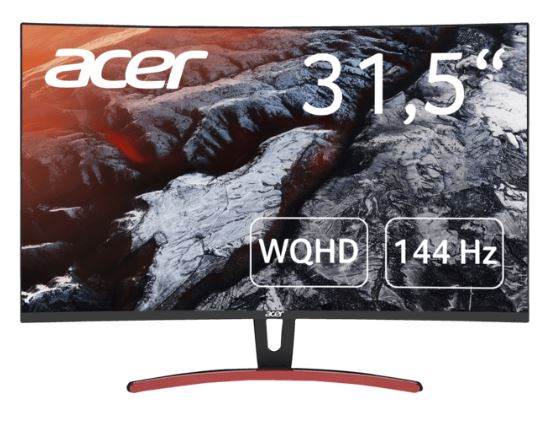 Bild zu ACER ED323QURA 32 Zoll WQHD Monitor (4 ms Reaktionszeit, FreeSync, 144 Hz) für 289€ (VG: 355,99€)