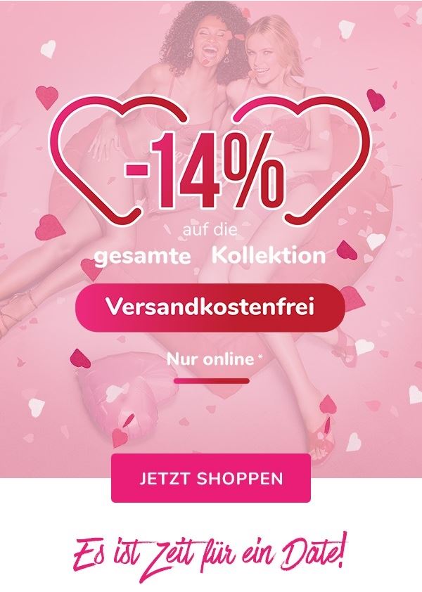 Bild zu Hunkemöller: Valentinsaktion 14% auf die gesamte Kollektion