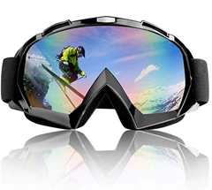 Bild zu TolleTour Ski-/Snowboardbrille (UV-Schutz, Anti Nebel, für Brillenträger geeignet) für 9,59€