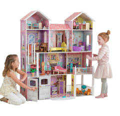 Bild zu KidKraft Landgut Puppenhaus (65242) für 159,99€ (VG: 219,99€)