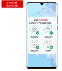 Bild zu HUAWEI P30 Pro für 49€ mit 10GB LTE Datenflat (bis 50Mbit), SMS- und Sprachflat im Vodafone-Netz für 26,99€/Monat