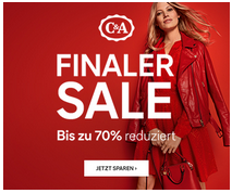 Bild zu C&A: Finaler Sale mit bis zu 70% Rabatt + 30% Extra Rabatt