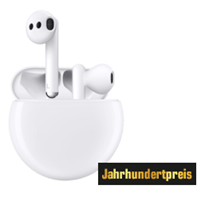 Bild zu HUAWEI FreeBuds 3, In-ear, True-Wireless-Kopfhörer in schwarz oder weiß für 111€ (VG: 139,90€)