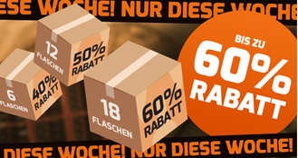 Bild zu [nur noch heute] Weinvorteil: bis zu 60% Rabatt auf nicht reduzierte Weine (abhängig von der Bestellmenge)