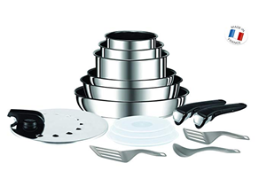 Bild zu Tefal L94096 Ingenio Preference Pfannenset 15teilig, Edelstahl für 144,37€ (VG: 199,99€)