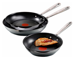 Bild zu 3-teiliges Tefal Pfannen-Set by Jamie Oliver (Edelstahl, Induktion) für 63,99€ (Vergleich: 79,99€)