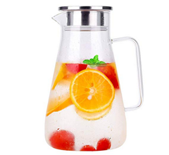 Bild zu 1800ml Karaffe/Glas Krug (von -20°C bis 150°C belastbar) für 9,99€