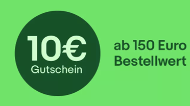 Bild zu eBay: 10€ Rabatt ab 150€ Bestellwert