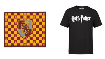 Bild zu Harry Potter T-Shirt + Fleecedecke für je 22,99€ (Vergleich: 38,98€)