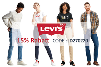 Bild zu Jeans-Direct: 15% Rabatt auf alle Levi´s Artikel