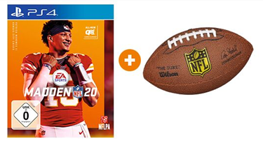 Bild zu „Madden NFL 20“ & Mini-Football ab 29,99€