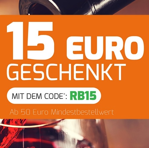 Bild zu Weinvorteil: 15€ Rabatt auf das gesamte Weinsortiment (ab 50€ MBW)