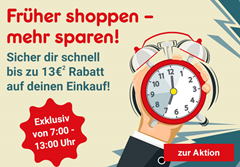 Bild zu Netto: bis zu 13€ Rabatt auf alles (gestaffelt bis 13 Uhr)