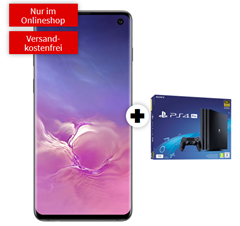 Bild zu SAMSUNG Galaxy S10 Dual-SIM & Sony Playstation 4 Pro 1TB für 49€ mit 18GB LTE Telekom Allnet Flat (inkl. SMS und Sprache) für 31,99€/Monat