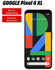 Bild zu GOOGLE Pixel 4 XL für 49€ mit Vodafone Allnet Flat, SMS Flat sowie 26GB LTE Datenflat für im Schnitt 29,99€/Monat