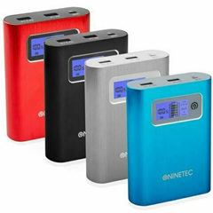 Bild zu NINETEC 13.400mAh Powerbank inkl. mindestens 16GB Speicher ab 11,99€