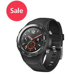 Bild zu Smartwatch Huawei Watch 2 (4G Sport) für 149€ (VG: 199,99€)