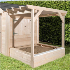 Bild zu Tabaluga Sandkasten inkl. Pergola für 80,06€ (Vergleich: 128,23€)