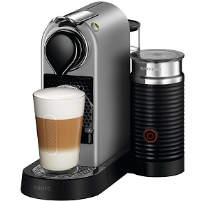 Bild zu Kapselmaschine Krups XN 760B Nespresso New CitiZ & Milk für 99,90€ (Vergleich: 143,95€)