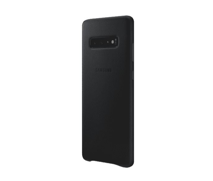 Bild zu original SAMSUNG Leather Cover Handyhülle für das Samsung Galaxy S10+ (schwarz) für 6,99€ (VG: 16,41€)