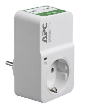 Bild zu Steckdose APC PM1WU2 Essential (2 USB-Port) für 7,95€ (VG: 15,99€)