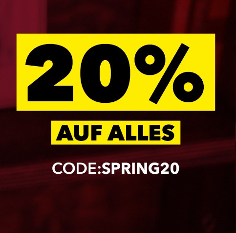 Bild zu Buffalo: 20% Rabatt auf alle Artikel im Shop