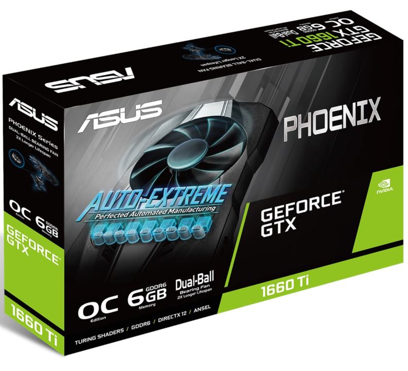 Bild zu ASUS GeForce GTX 1660 Ti Phoenix OC 6GB (90YV0CT0-M0NA00, Grafikkarte) für 249,99€ (VG: 301,14€)