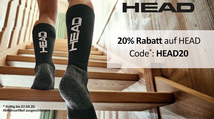 Bild zu MyBodyWear: 20% auf HEAD (Socken und Unterwäsche)