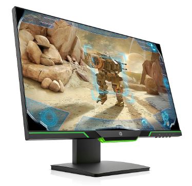 Bild zu HP 25x (24.5″) Full HD Gaming-Monitor (DP/HDMI, 144Hz, 1ms, FreeSync, 400cd/m²) für 169€ (VG: 199,90€)