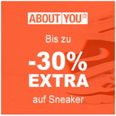 Bild zu About You: bis zu 30% Extra Rabatt auf Sneaker