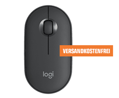 Bild zu LOGITECH Pebble M350 Maus, Kabellos, Graphite für 19€ (VG: 24,44€)