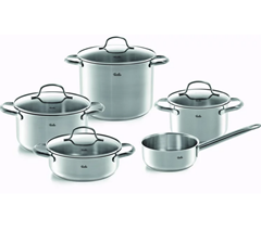 Bild zu Fissler San Fransisco KOCHTOPFSET Edelstahl 5-teilig ab 73,94€ (VG: 129,90€)