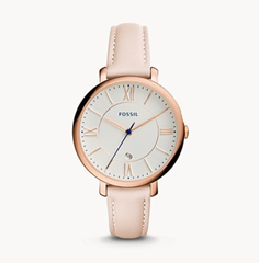 Bild zu Fossil Damen Uhr ES3988 Jacqueline rosé für 35,70€ (Vergleich: 86,99€)