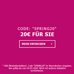 Bild zu Lascana: 20€ Rabatt auf alle Artikel im Shop (ab 80€ MBW)