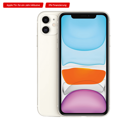 Bild zu MediaMarkt: APPLE iPhone 11 64 GB Weiß Dual SIM für 699€ (VG: 749€)