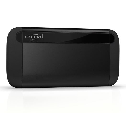 Bild zu CRUCIAL X8, 1 TB, USB 3.2 Gen 2 Festplatte, Schwarz für 149,90€ (VG: 177,30€)