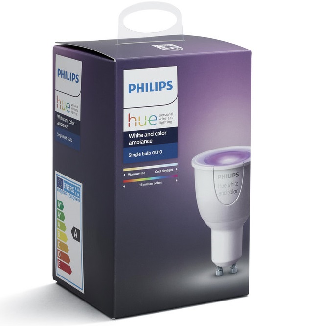 Bild zu Philips Hue LED GU10 White and Colour Ambiance im 4-er Pack für 105,90€ (Vergleich: 156€)