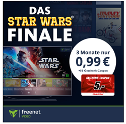 Bild zu [endet heute] 3 Monate freenet Video für 99 Cent + 5€ MediaMarkt Gutschein