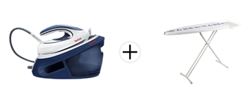 Bild zu TEFAL SV8053 Express Anti-Calc Dampfbügelstation + gratis Bügelbrett für 179€