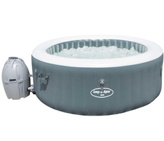 Bild zu Bestway Lay-Z-Spa Whirlpool Bali AirJet (aufblasbarer Whirlpool, rund, 180 x 66 cm, 2-4 Personen, grau) für 379,99€