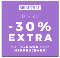 Bild zu AboutYou: bis zu 30% Extra Rabatt auf Kleider & Jeans