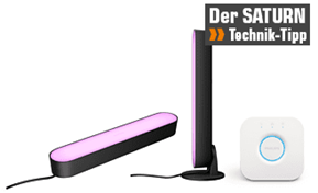 Bild zu PHILIPS Hue Play Starter Set (Hue Play + Bridge) für 129€