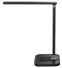 Bild zu TaoTronics LED Schreibtischlampe (14W, 5 Farbtemperaturen, 5 Helligkeitsstufen, Integrierter USB-Anschluss) für 16,99€