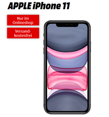 Bild zu APPLE iPhone 11 für 19€ mit o2 Free M Boost (40GB LTE, SMS und Sprachflat) für 34,99€/Monat