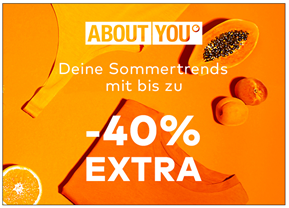 Bild zu [noch bis Mitternacht] AboutYou: bis zu 40% Extra-Rabatt auf ausgewählte Artikel