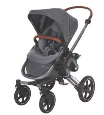 Bild zu MAXI COSI Kinderwagen Nova 4-Rad Sparkling Grey für 409,99€ (VG: 484,11€)