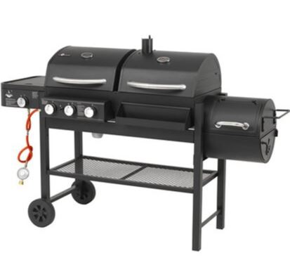 Bild zu El Fuego Sierra 3in1 Kombigrill (Gas, Kohle, Smoker) für 276,94€ (VG: 349€)