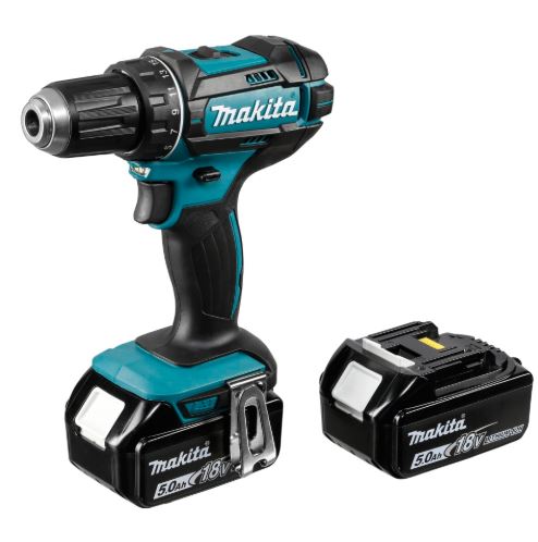 Bild zu Makita DDF482RTJ 18V Akku-Bohrschrauber mit zwei BL1850B Akkus für 219,60€ (VG: 243,74€)