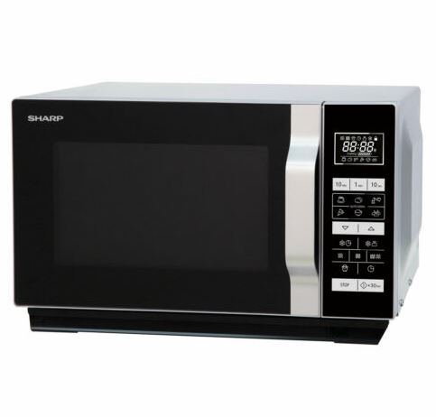 Bild zu Sharp R760S Mikrowelle mit Grill (23L, Auto Defrost, 900W) für 89,91€ (VG: 125€)