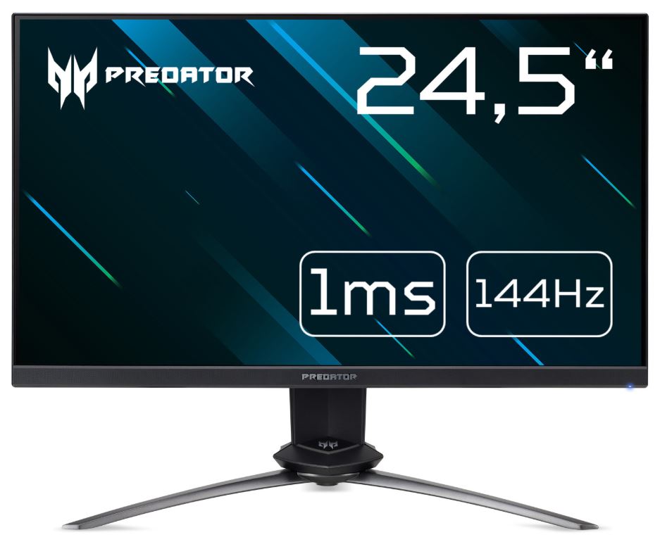 Bild zu Acer Predator XN253QPbmiprzx Gaming-Monitor (1920 x 1080 Pixel, Full HD, 1 ms Reaktionszeit, 144 Hz) für 275,94€ (VG: 336,95€)